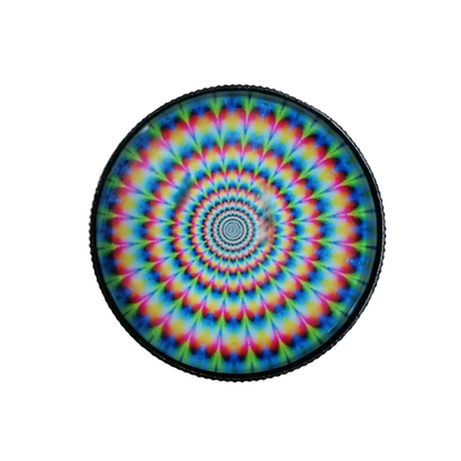 Herb Grinder 3 Piece Aluminum 50 x 36mm - Hypnotic