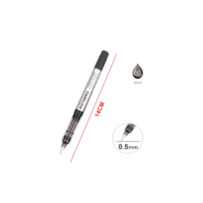 Motarro Liquid Ink Pen Black 0.5mm