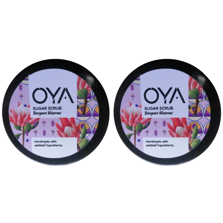 Oya Sugar Scrub 175g - Buoyant Blossoms 2 Pack