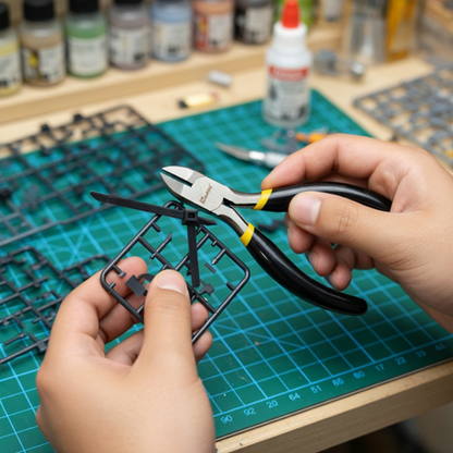 Mini Diagonal Cutting Pliers - 115mm Forged Steel