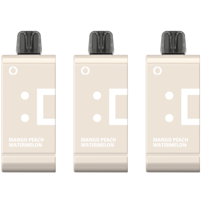 Elf Bar 18000 Puffs Rechargeable Pod 50mg - Mango Peach Watermelon - 3 Pack