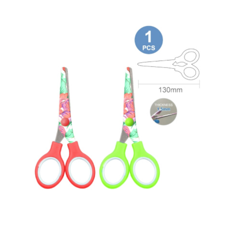 Motarro Kids Scissors Floral - Blue
