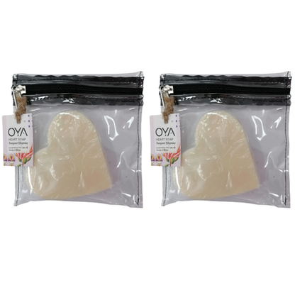 Oya Heart Soap Large - Buoyant Blossoms 2 Pack