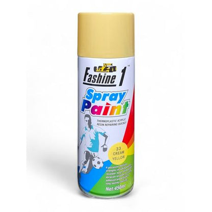 Fashine 1- Spray Paint - 450ml - Black