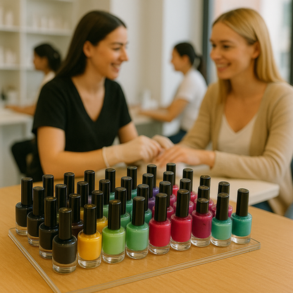 Nail Polish Display 36-Piece - Acrylic Stand