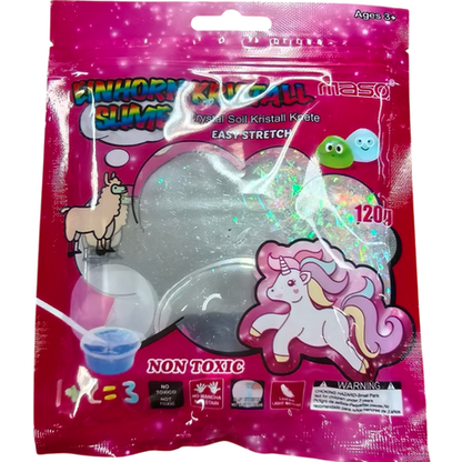 Unicorn Crystal Slime - 12 Pack