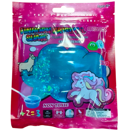 Unicorn Crystal Slime - 12 Pack