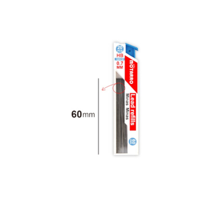 Motarro Lead Refills 0.7mm 2x20 PCS