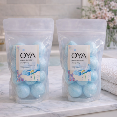 Oya Bath Fizzer 285g - Tranquility 2 Pack