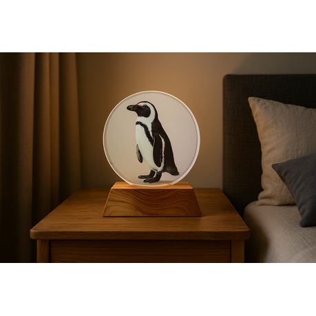 3D Creative Lamp - Penguin Illuminated Art Light