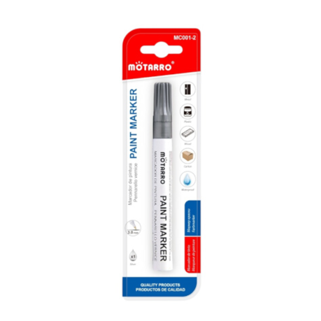 Motaro Paint Marker 3mm - Silver