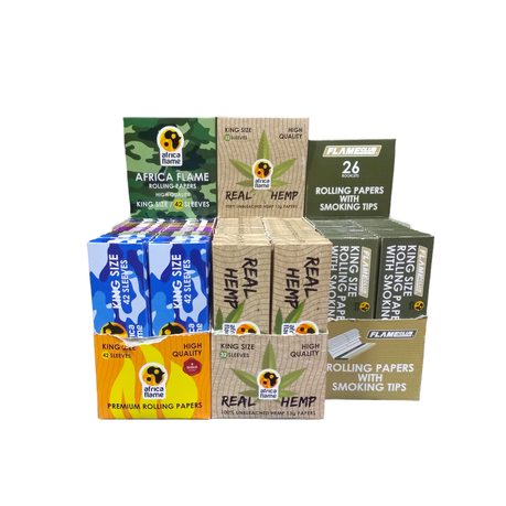 Bulk Offer - 3 Pack King Size Rolling Paper - 126Piece Booklets