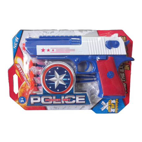 Police Power Gun Set - 2 Pack