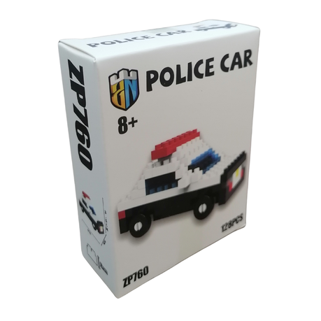 DIY Blocks Police Car 128-piece