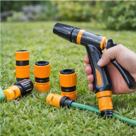 Conan Spray Gun And Connector 5 Piece Set