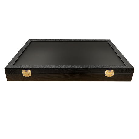 Ring Display Case With Glass Top