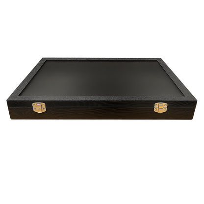 Ring Display Case With Glass Top