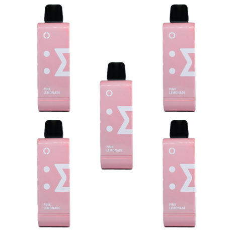 Elf Bar 9000 Puffs Rechargeable Pod 50mg - Pink Lemonade - 5 Pack