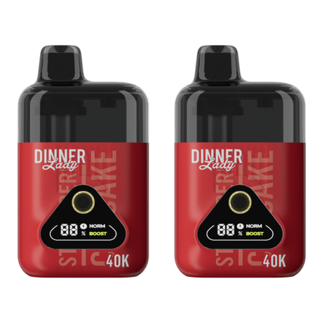 Dinner Lady Rechargeable Vape - Dessert Collection - 40K - 2 Pack - Jam on Toast