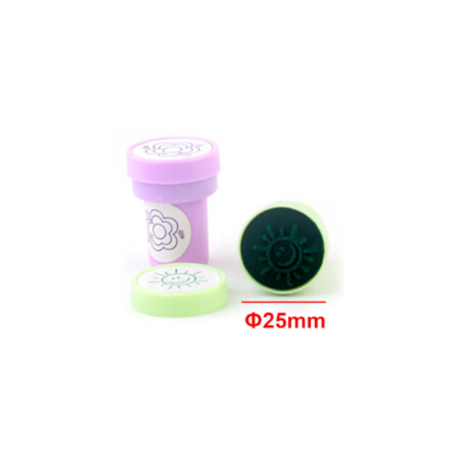 Motarro Assorted Stamps 25mm 6PCS - Assorted