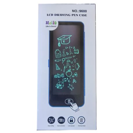 LCD Drawing Pen Case - Digital Writing & Drawing Pad - Blue