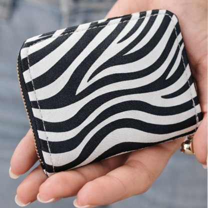 Wallet - Zebra (Can Hold Cards) 8.5×11×2.5cm