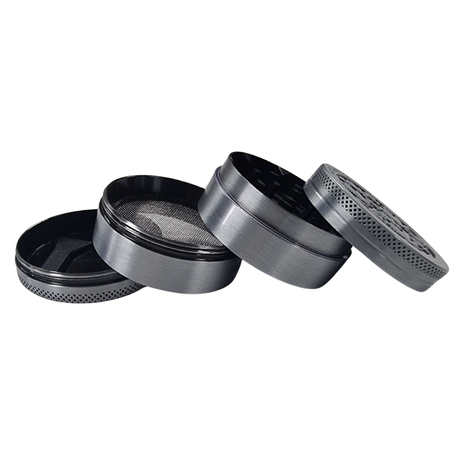 Herb Grinder - 4 Piece Medium Grinder - Skull