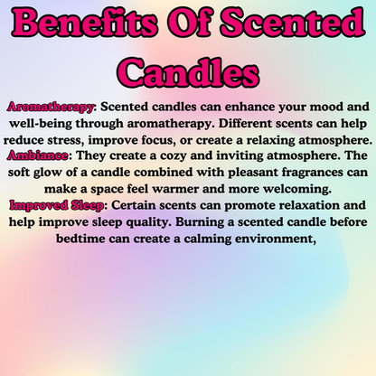 Horoscope Vanilla Scented Candles - 12 Pack