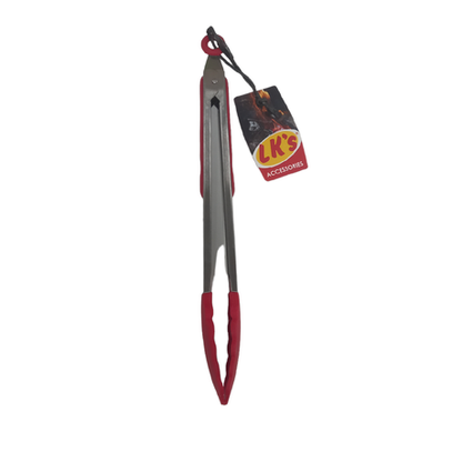 Stainless Steel Tongs With Silicone Tips