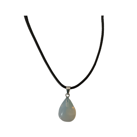 Earth Stone Collection - Teardrop Opal Stone Necklace
