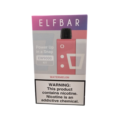 Elf Bar 9000 Puffs Rechargeable Pod Kit 50mg - Watermelon