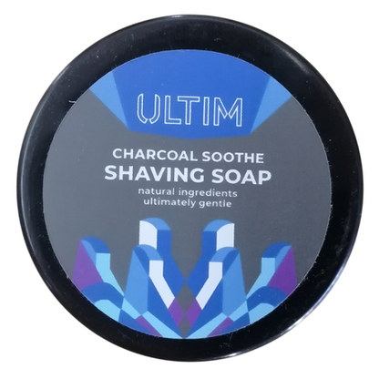 Ultim - Charcoal Soothe Shaving Soap - 120 Gram