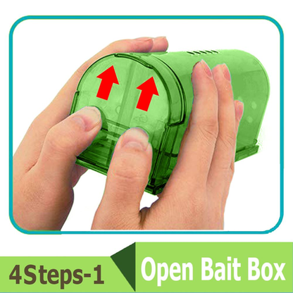 Plastic Pest Control Trap Large and Small Combo - 8 Pack