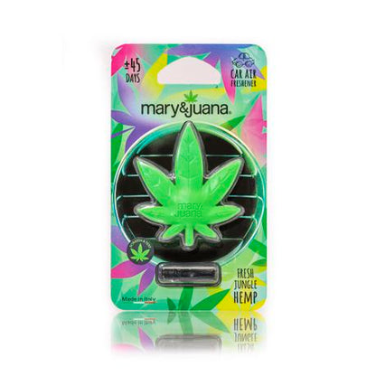 Car Air Freshener Mary & Juana Green - 4 Pack