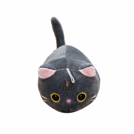 Soft Toy - 8" Cats - Grey