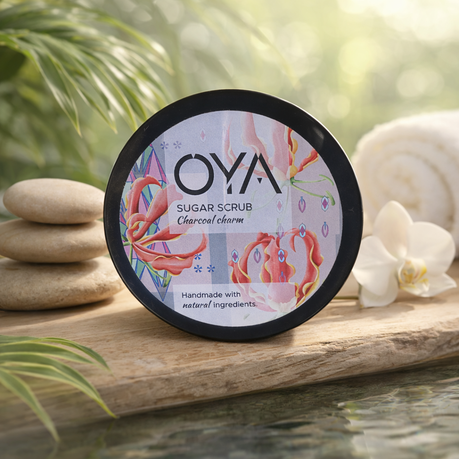 OYA - Sugar Scrub - 175 Gram Tub - Mystical Flowers