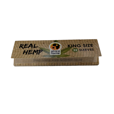 Value Pack - 10 Africa Flame Hemp Rolling Papers And 7 Filters Tips