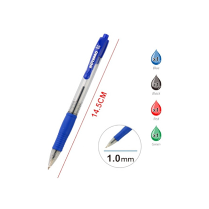 Motarro Ballpoint Pen 1.0mm - 4PCS