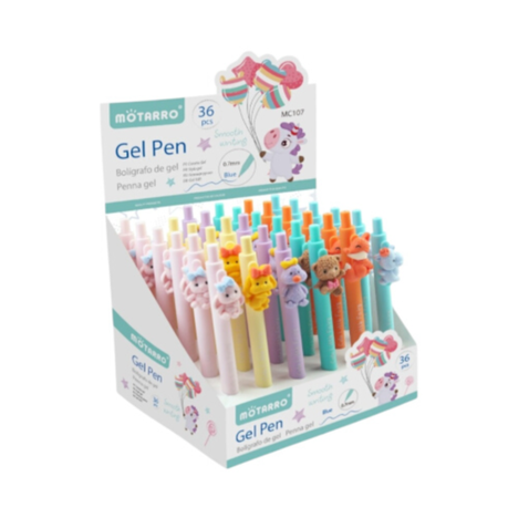Motarro Gel Pen 0.7mm 36PCS - Sea Life