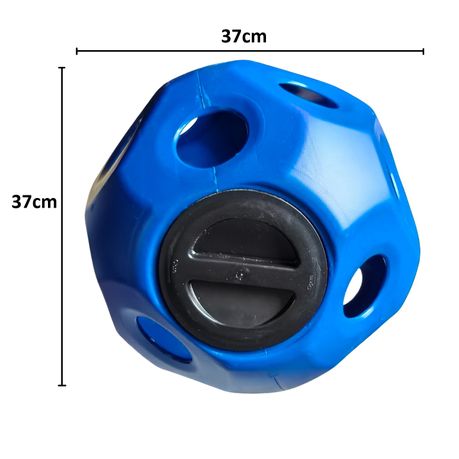 Horse Hay Toy Ball - Treat and Hay Feeder for Horses - Purple