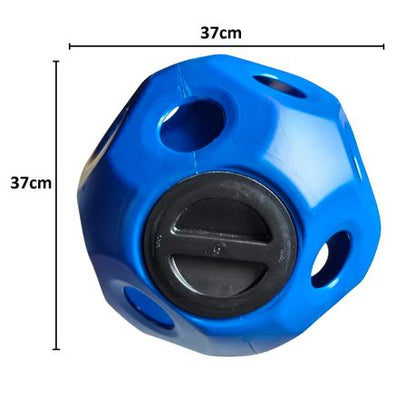 Horse Hay Toy Ball - Treat and Hay Feeder for Horses - Purple