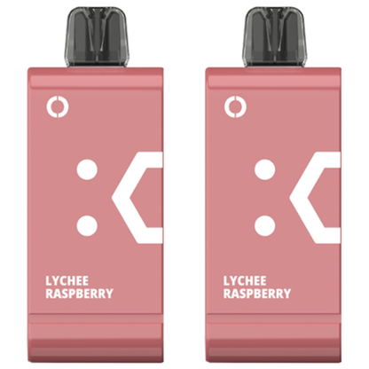 Elf Bar 18000 Puffs Rechargeable Pod 50mg - Lychee Raspberry - 2 Pack