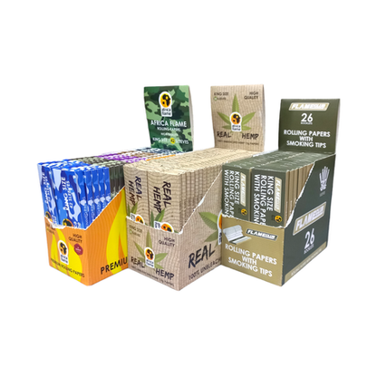 Bulk Offer - 3 Pack King Size Rolling Paper - 126Piece Booklets