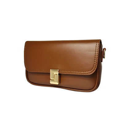 Ladies Bag - Strap Included - 14×24cm - Brown