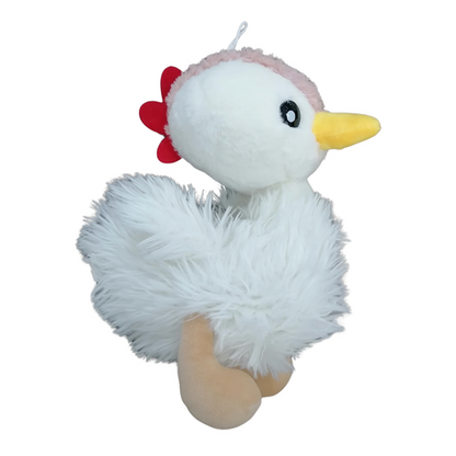 Kids Soft Toy Chicken - Pink 27×20cm