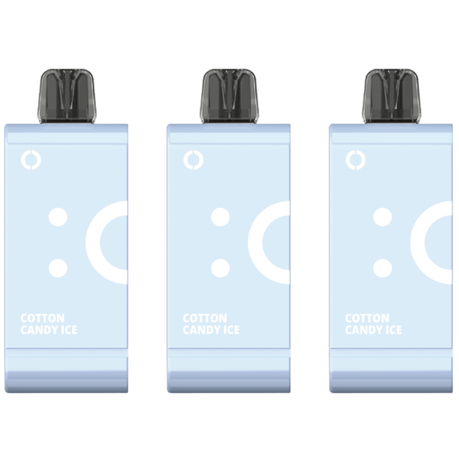 Elf Bar 18000 Puffs Rechargeable Pod 50mg - Cotton Candy Ice - 3 Pack