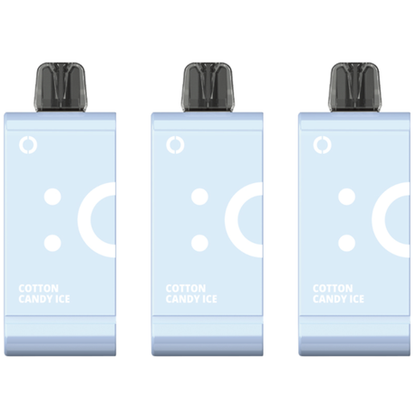 Elf Bar 18000 Puffs Rechargeable Pod 50mg - Cotton Candy Ice - 3 Pack