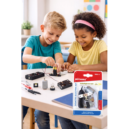 Motarro Didactic Electric Motor Kit 8 Piece Set