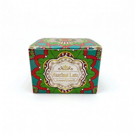 Artisan Soy Wax Scented Tin Candle - Hazelnut Latte