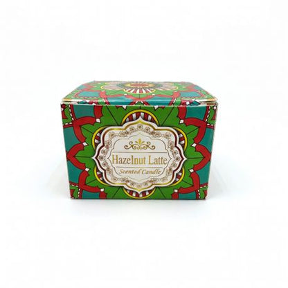 Artisan Soy Wax Scented Tin Candle - Hazelnut Latte